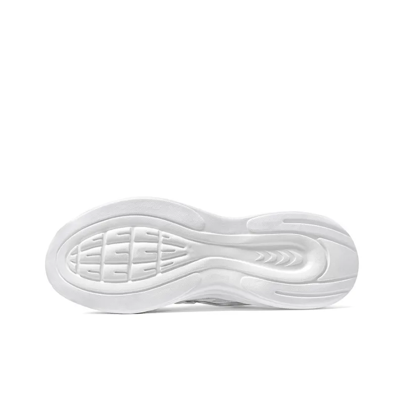 Warrior Anti Slip And Wear Resistant Lightweight Low Top Casual Running Shoes Men's White Gray-5