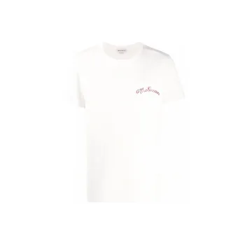 Alexander McQueen T-Shirts Men White