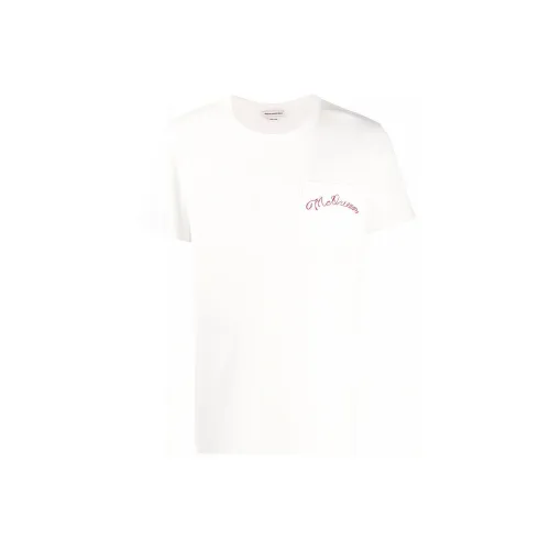 Alexander McQueen T-Shirts Men White