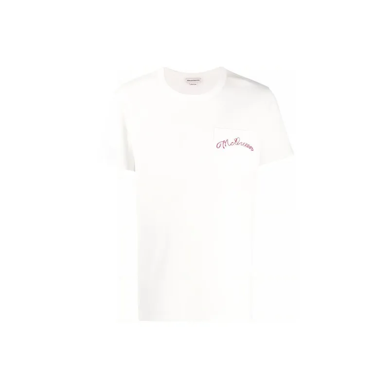 Alexander McQueen T Shirt Men's White-0