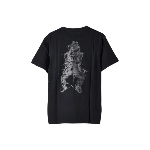 New Era X Yohji Yamamoto T Shirts Unisex Black