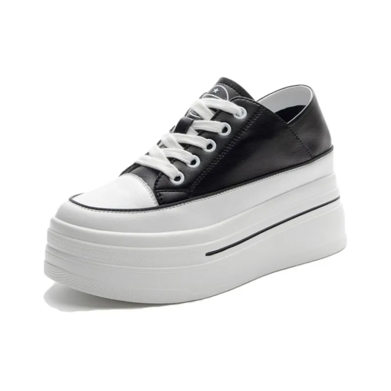 NRDROFFICIAL Slip Resistant Water Resistant Impact Resistant And Wear Resistant Low Top Skateboard Shoes Women's-5