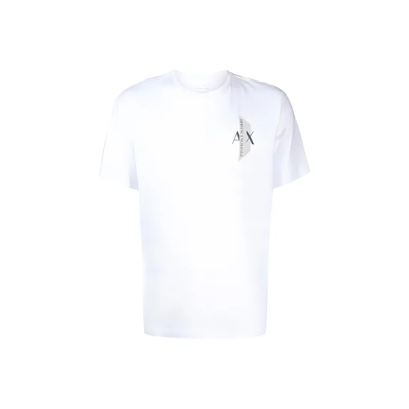 ARMANI EXCHANGE SS22 Regular T Shirt Men's White-0