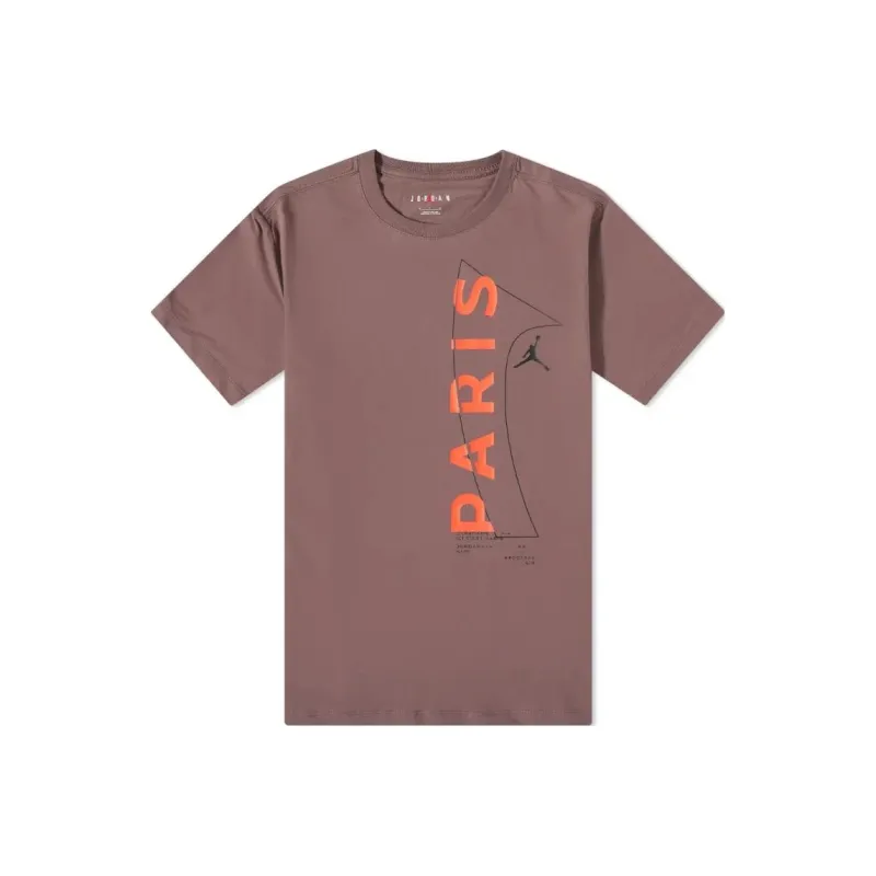 Nike T-Shirts Men Dark Brown-0