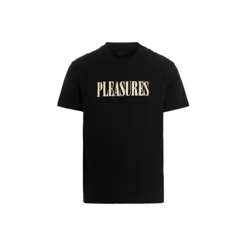 PLEASURES Tickle Logo T Shirt