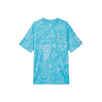 Nike T Shirts Men Blue