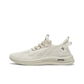 Warrior Breathable Wear Resistant Lightweight Low Top Casual Running Shoes Men's Khaki