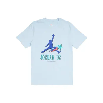 Jordan T Shirts Men Light Blue