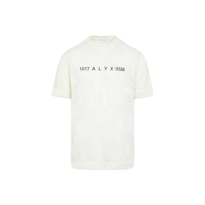 1017 ALYX 9SM Logo Printed Crewneck T Shirt-0