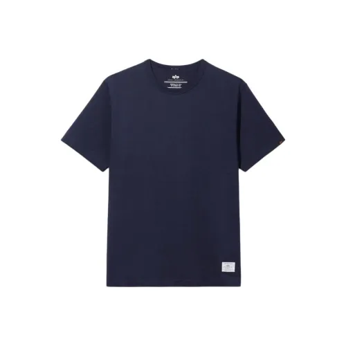 Alpha Industries SS23 T-Shirt Unisex Navy Blue