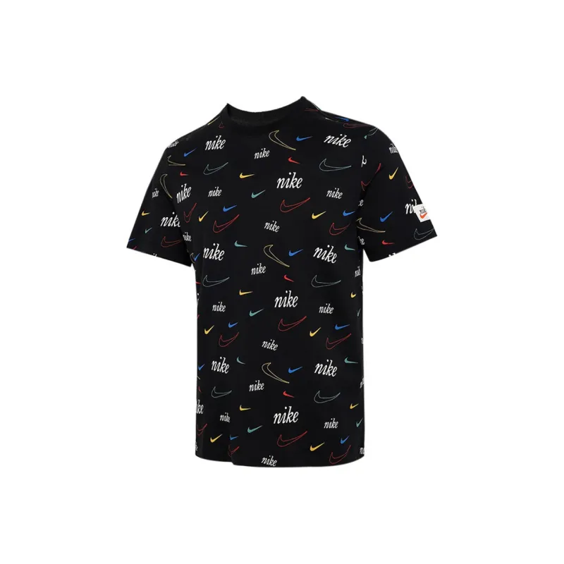 Nike T Shirts Men Black-0