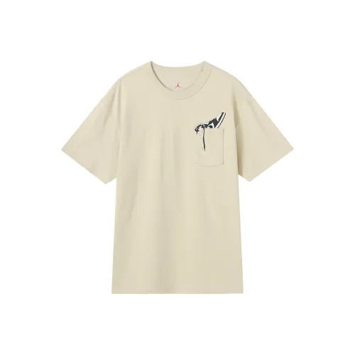 JORDAN T Shirts Men Yellow