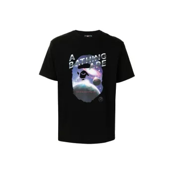 A BATHING APE Bape T Shirts Men Black