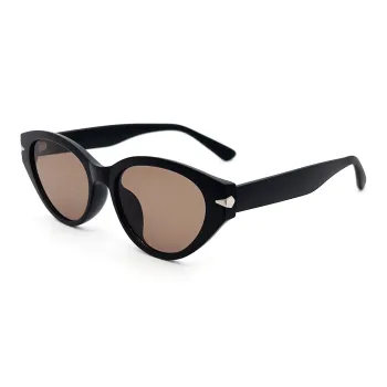 ENFANTIN TR/Memory Plastic Cat Eye Sunglasses Unisex