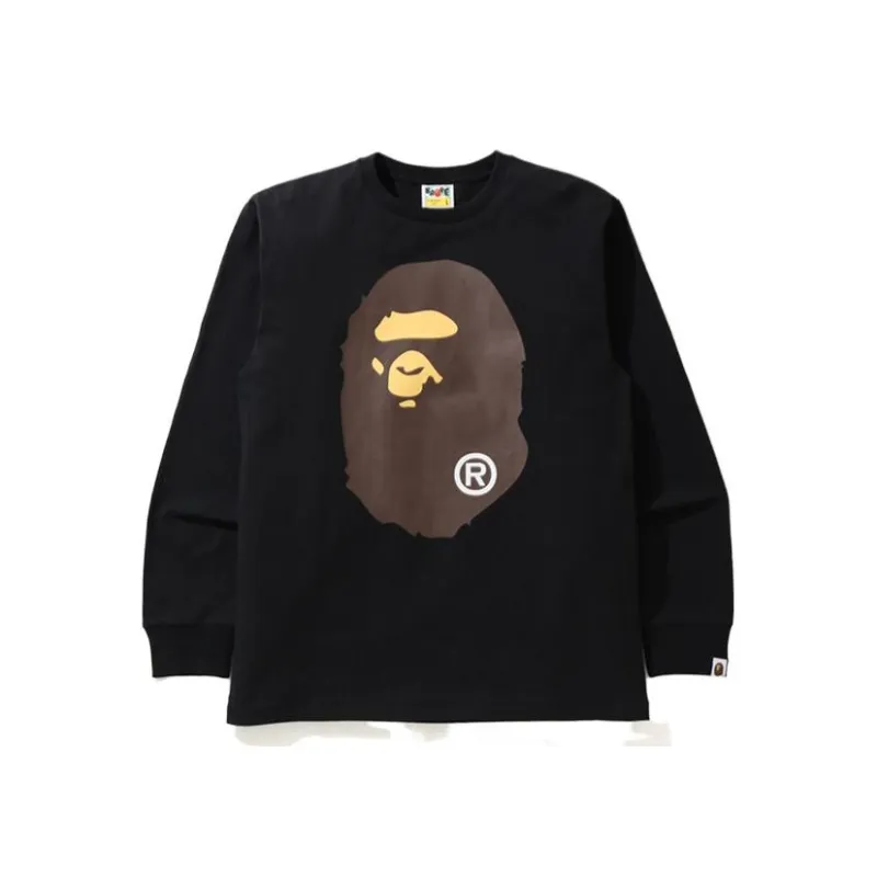 Bape Big Ape Head L/S Tee Tee-0