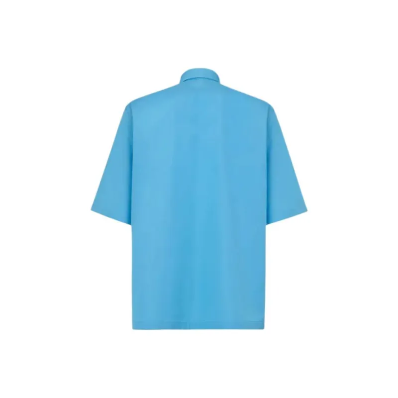 FENDI Shirts Men Blue-1