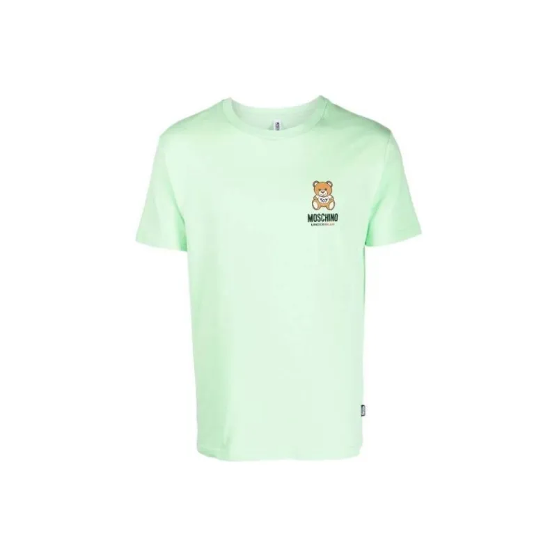 MOSCHINO T Shirts Men Green-0