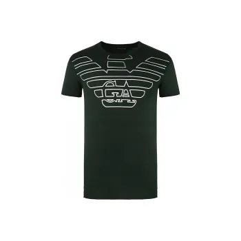EMPORIO ARMANI T Shirts Men Green