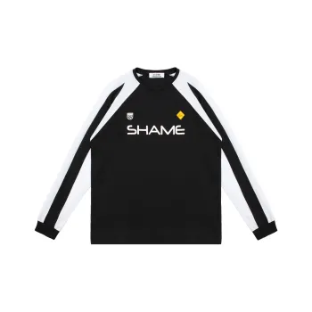 EMPTY REFERENCE Long Sleeved T Shirts Unisex Black