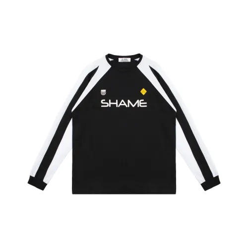EMPTY REFERENCE Long Sleeved T Shirts Unisex Black