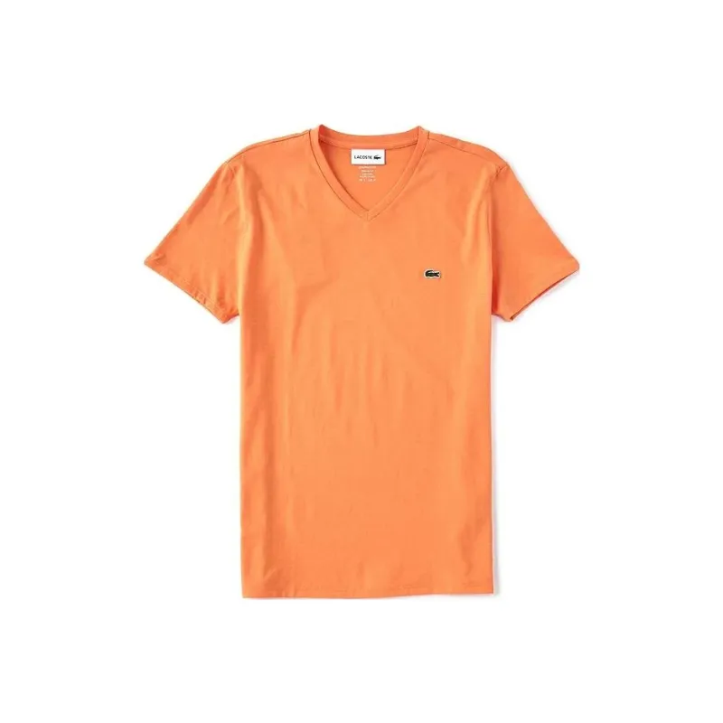 LACOSTE T Shirts Men Orange-0