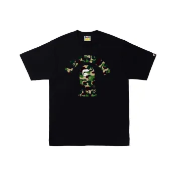 A BATHING APE Abc Camo College Tee