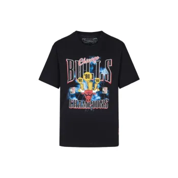 Mitchell & Ness T Shirt Unisex Black