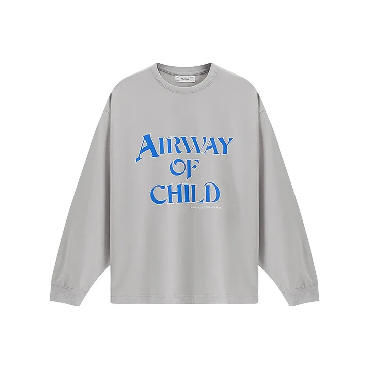 AIRWAY Straight Long-Sleeved T-Shirt Unisex-2