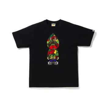 A BATHING APE Sta Camo Classic Milo Shark Tee