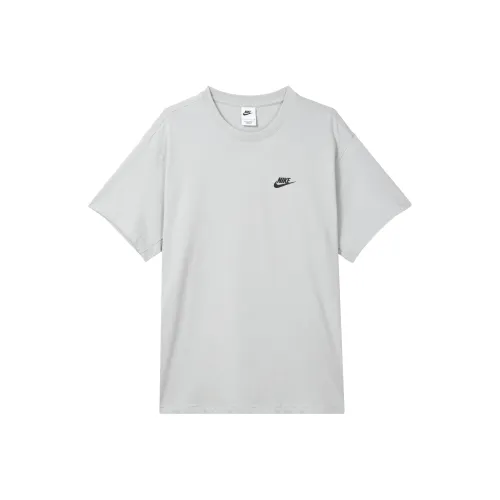 Nike T Shirts Men Mist Gray