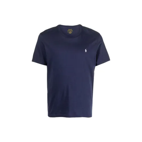 Polo Ralph Lauren Logo Embroidered Crewneck T-Shirt