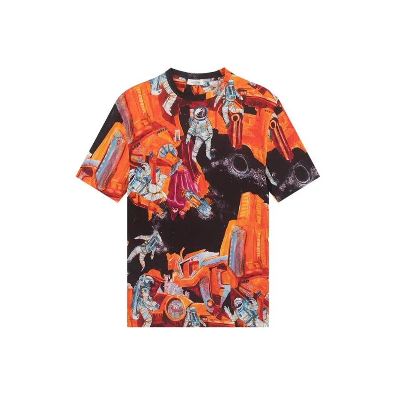 Valentino T-Shirts Men Multicolor-0