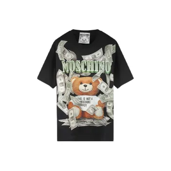 MOSCHINO T Shirts Unisex Black