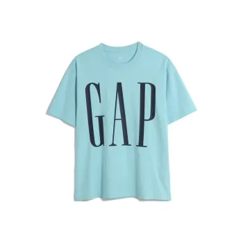 GAP T Shirts Unisex Light Blue