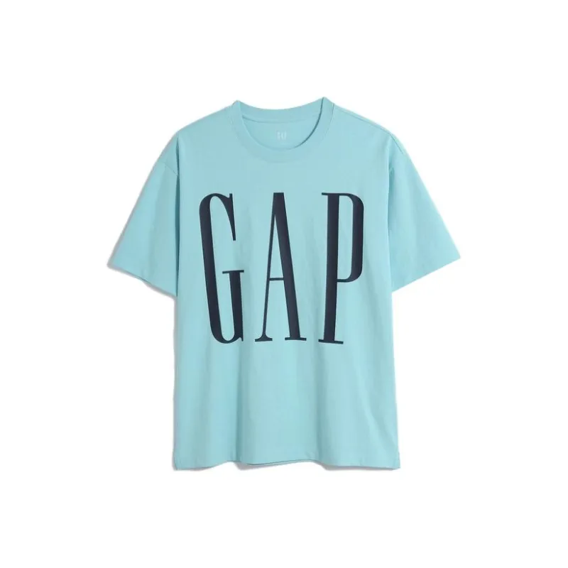 GAP T Shirts Unisex Light Blue-0