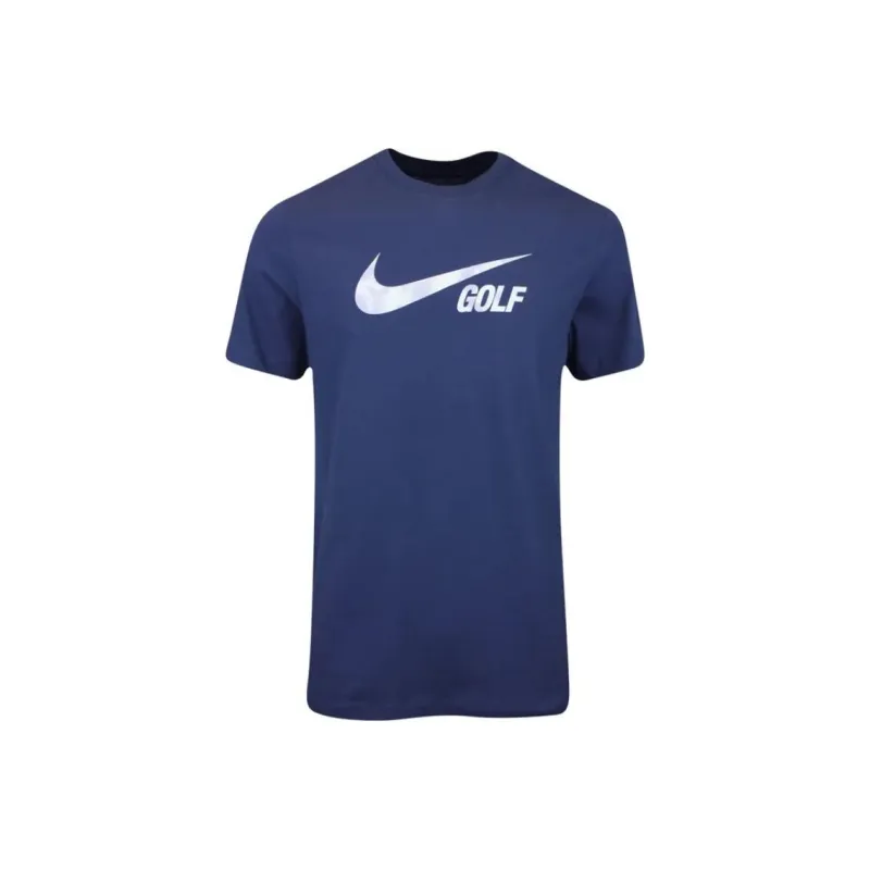 Nike T Shirts Men Navy Blue-0