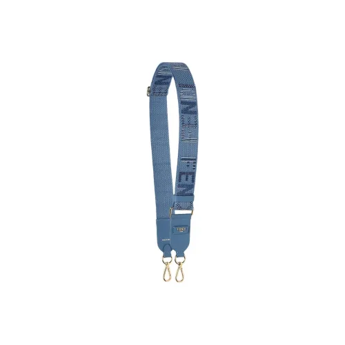 FENDI Cotton Bag Strap Unisex Blue
