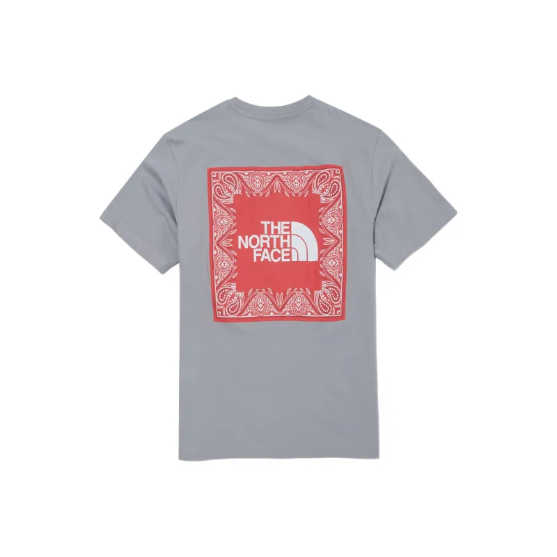 THE NORTH FACE Cashew Flower Collection T Shirt Unisex Light Gray-0