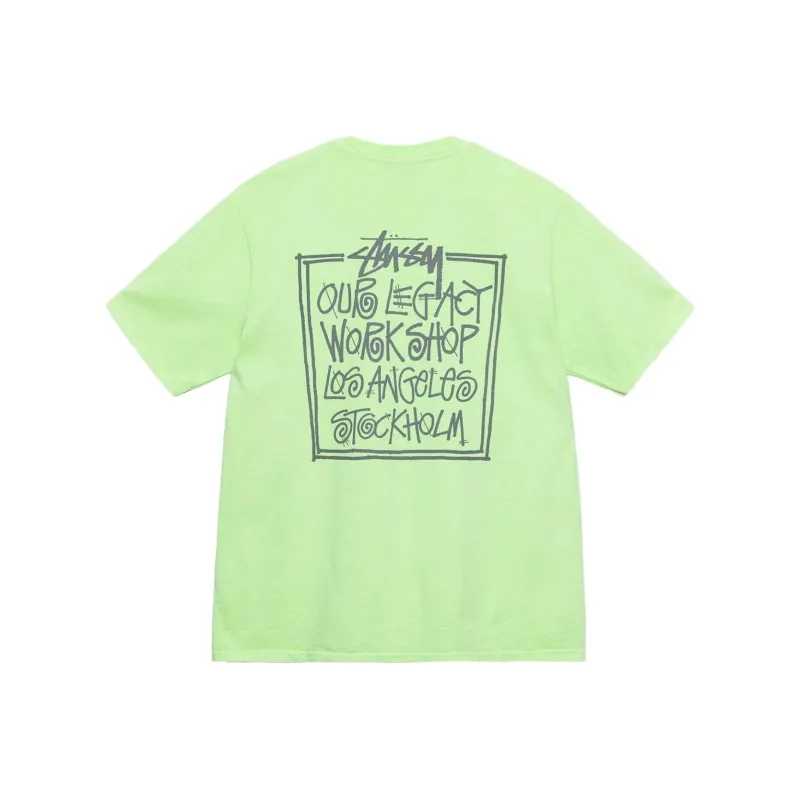 Stussy X Our Legacy Frame Pigment Dyed Tee-4
