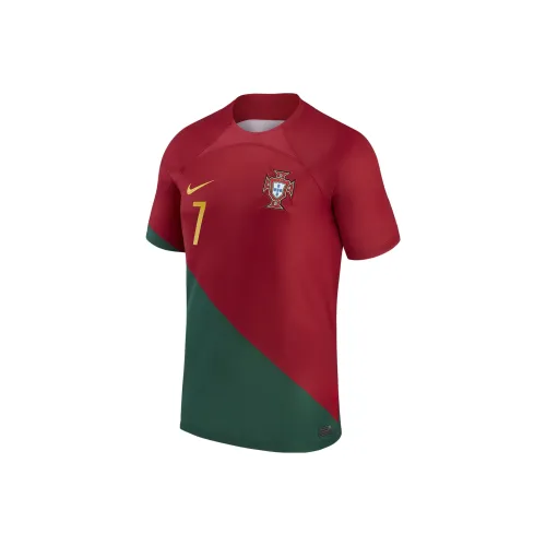Nike Portugal National Team 2022/23 Stadium Home Cristiano Ronaldo Men's Nike Dri FIT Soccer Jersey