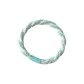 Ice Cream Twisted Fried Dough Hair Tie (Mint Green)