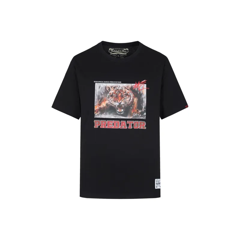 Mitchell & Ness T Shirt Unisex Black-0