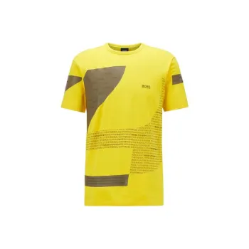 HUGO BOSS SS22 T Shirt Men's Yellow