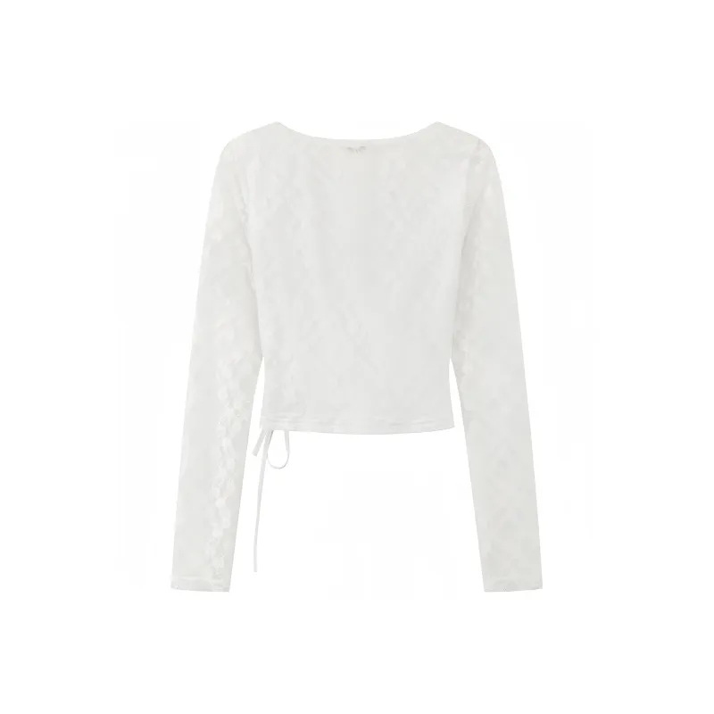 CHUU Chiffon Shirt Women's White-1