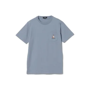 Beams T Shirts Men Chigusa Gray