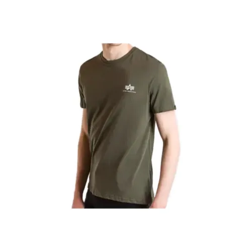 Alpha Industries T Shirts Men Green