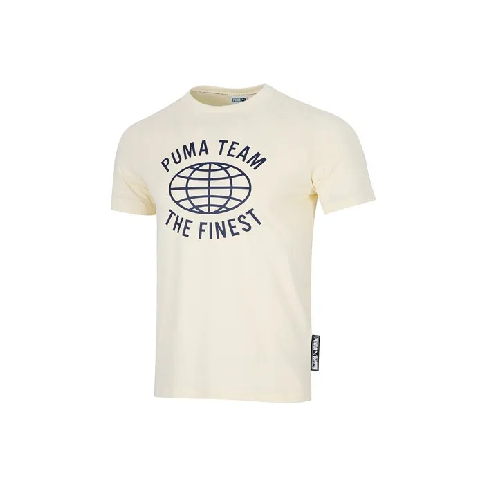 PUMA T-Shirts Men Ivory-0