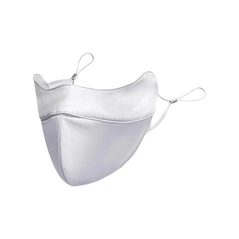 DZP Mulberry Silk Sun Protection Masks Unisex-2