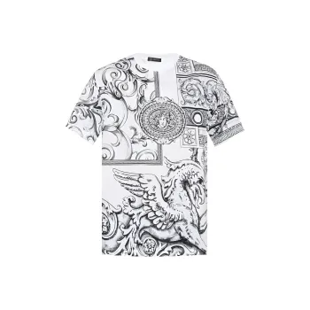 FANSIZHE VERSACE T Shirt Men's White