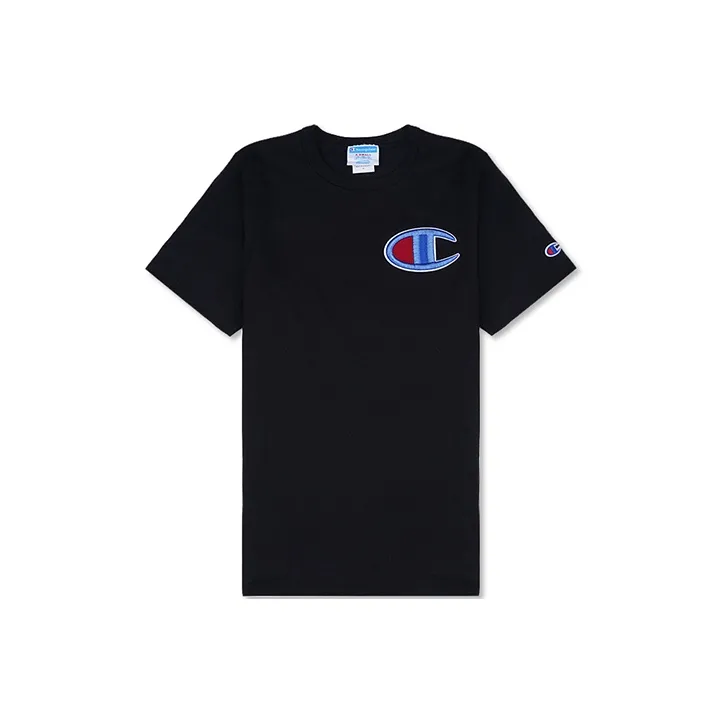 Champion Straight T Shirt US Version Unisex-2